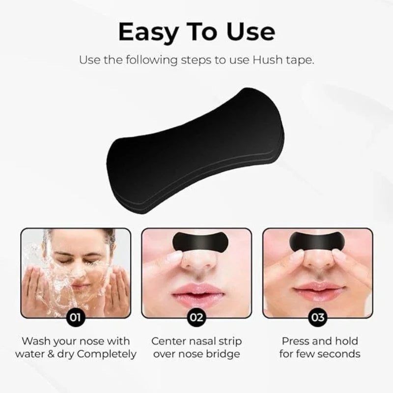 3 Month Mouth Tape + Nasal Strips Bundle